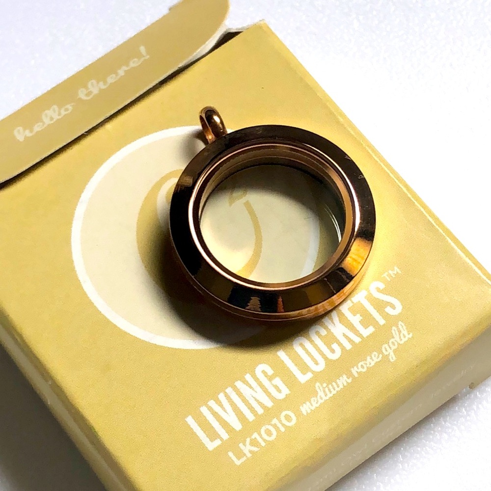 Origami Owl Medium Rose Gold Locket